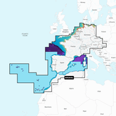 Garmin Navionics Vision+ Chart EU646L: Europe, Central & West